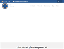 Tablet Screenshot of gunduzdanismanlik.com